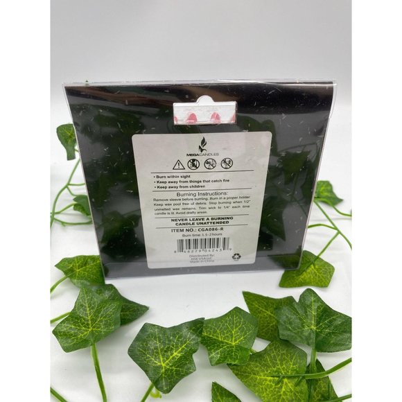 Mega Candles Unscented 4 Inch Mini Chime Pink - Picture 3 of 5